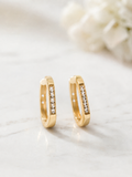 Crystal Hoop Earrings