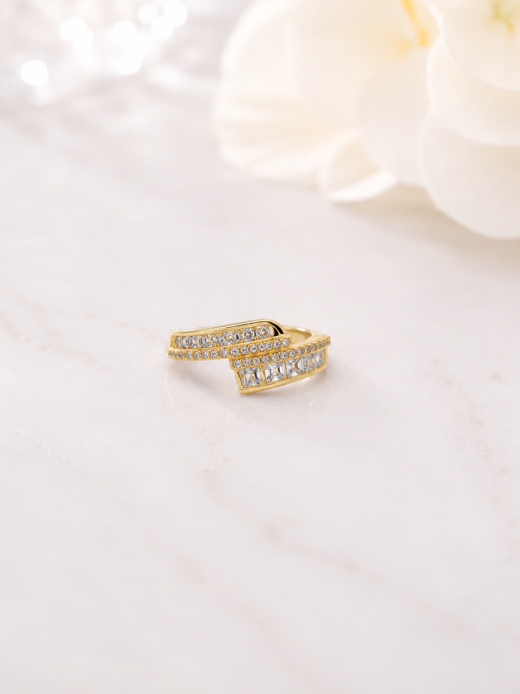 Crystal Wrap Ring