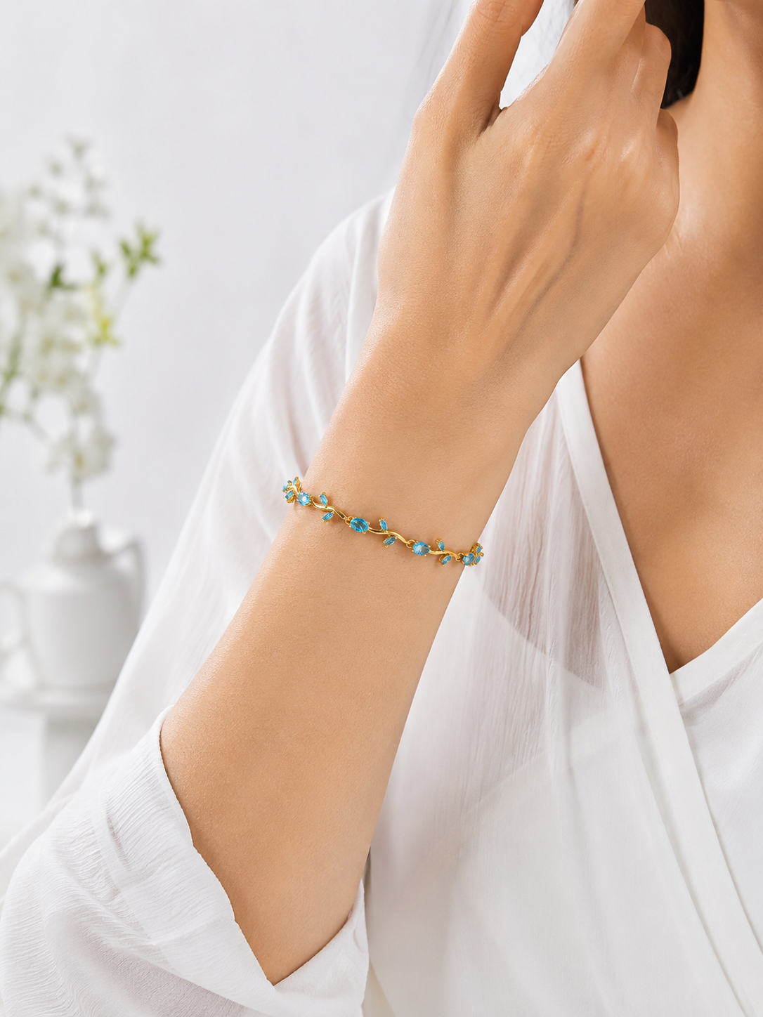 Blue Ocean Vine Bracelet